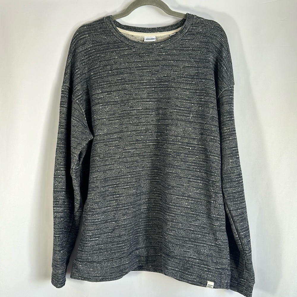 Jack & Jones Navy Blue Knit Sweater
